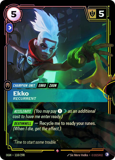 Ekko - Recurrent | Origins | Star City Games