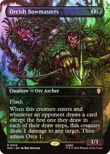 MTG Orcish Bowmasters 英語版 Orcish Bowmasters | The Hobbit Commander | Star City Games
