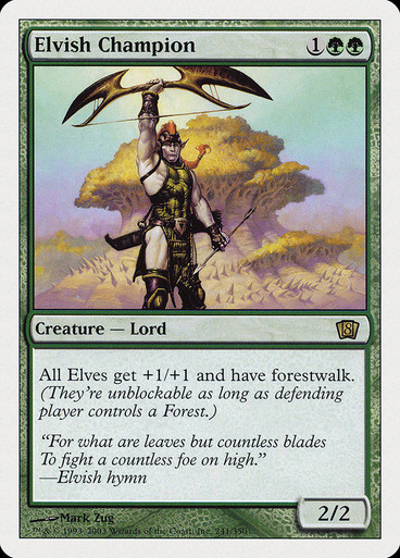 Elvish Champion | 8th Edition | Star City Games