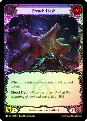 Breach Flesh (Blue) | Usurp the Shadow Throne | Star City Games