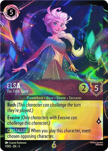 ★英語版プロモ★ ELSA The Fifth Spirit エルサ　ロルカナ Elsa - The Fifth Spirit (Magical Places) | Promotional Cards