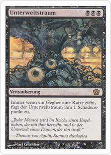 Interesting MTG Art on X: Underworld Dreams by Carl Critchlow First  appeared in Eighth Edition (2003) Happy Halloween, everyone!   / X