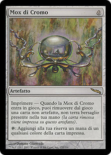 Chrome Mox アーティファクト Magic: The Gathering Chrome Mox | Special Guests | Star City Games