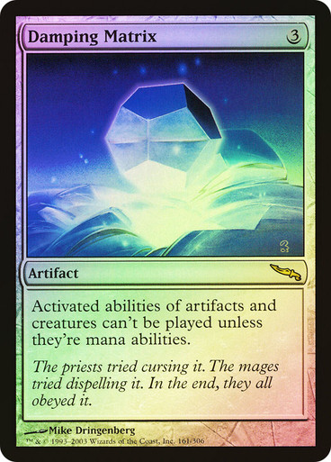Damping Matrix | Mirrodin | Star City Games