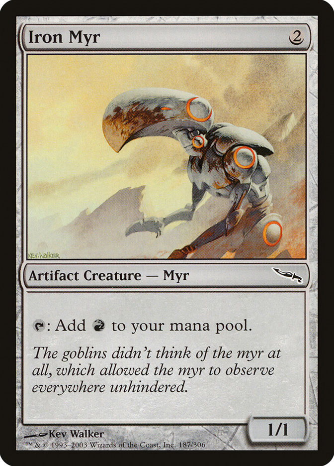 MTG Iron Myr - Mirrodin #187 | eBay