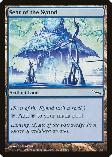 MtG 【Foil】協議会の座席【MRD】英語 SeatOfTheSynod__99777.