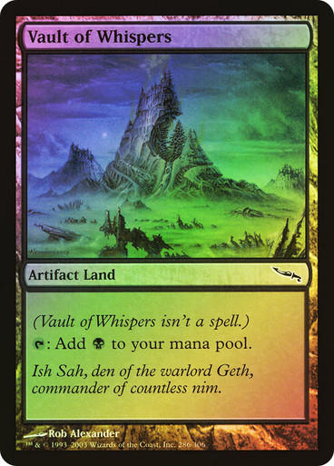 MTG 囁きの大霊堂 vault of wispers MRD foil 日日 Vault of Whispers | Mirrodin | Star City Games