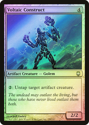 Uncommon MTG Cards MTG Uncommon Trading Card Magic The Gathering Voltaic  Construct Slitherhead Mtg