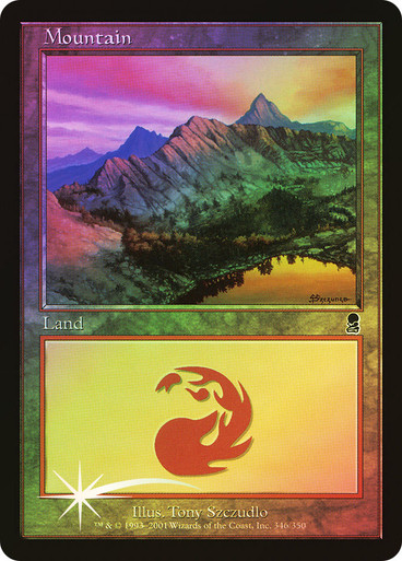 MTG FOIL MMQ Mountain 山 11枚 346 Mountain | Odyssey | Star City Games