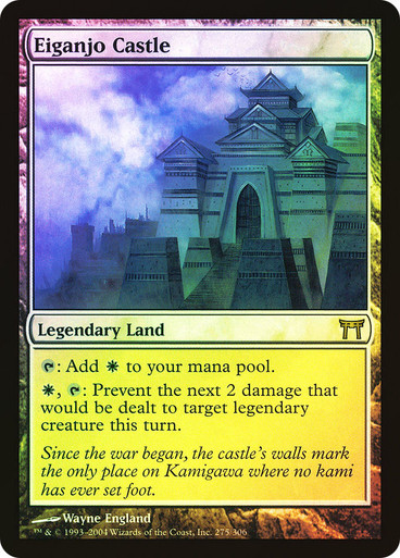 MTG 永岩城/Eiganjo Castle CHK 日本語 foil PLD]永岩城/Eiganjo Castle《日本語》【CHK】
