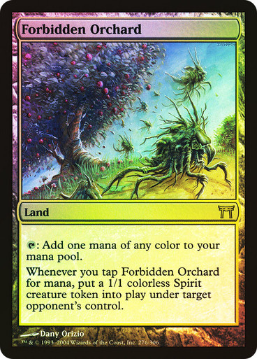 MTG 禁忌の果樹園 Forbidden Orchard EXP マスターピース Forbidden Orchard | Masterpiece Series: Expeditions | Card
