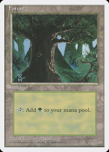 Forest (C) | 4th Edition - Alternate | Star City Games