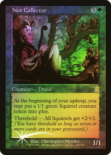 MTG 木の実拾い Nut Collector  foil 英語版　オデッセイ NutCollector__81162.1651602173