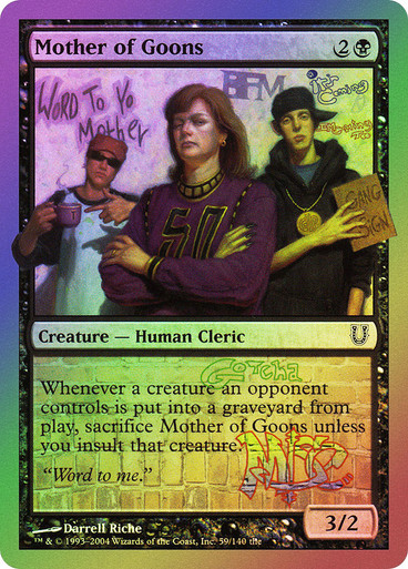 gooner mtg cards Do you prefer the original or modern art style for Tifa proxies? sized body Gooner Mtg Proxies - Etsy