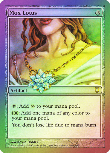 最安値】MTG UNH Mox Lotus foil 4枚 - メルカリ