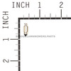 805620 - VALVE-FLOAT NEEDLE Briggs and Stratton Original Part - Image 2