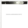 1101120E701MA - SINGLE BLADE Briggs and Stratton Original Part - Image 2