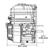 Briggs and Stratton 900 Series Engine 130G37-0183-F1 diagram