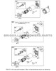 Parts lookup Briggs and Stratton 12.5 HP Starter 795121 OEM diagram