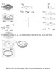 Parts lookup Briggs and Stratton Flywheel ring gear replacement 499612 OEM diagram