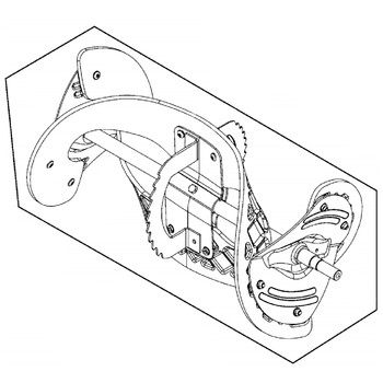 1687814 - AUGER ASSEMBLY 22"" Briggs and Stratton Original Part