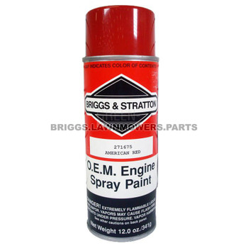 271675 - PAINT TOUCH-UP SPRAY AMERICA Briggs and Stratton Original Part - Image 1