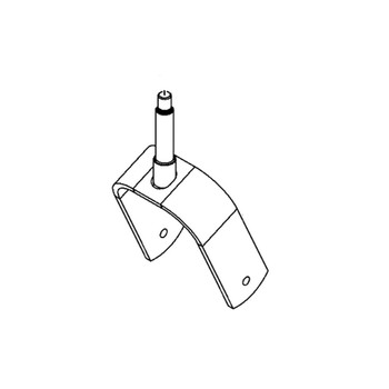 5419196D - WELD CASTER YOKE - RED Briggs and Stratton Original Part ** SUPERSEDED TO 84003810 **