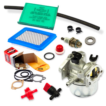 799866 Carburetor 498260 Overhaul Kit 491588S Air Filter 796112S Spark Plug Kit Fuel Filter 298090S Foam Filter 493537S O-Ring 270344S - NO LONGER AVAILABLE