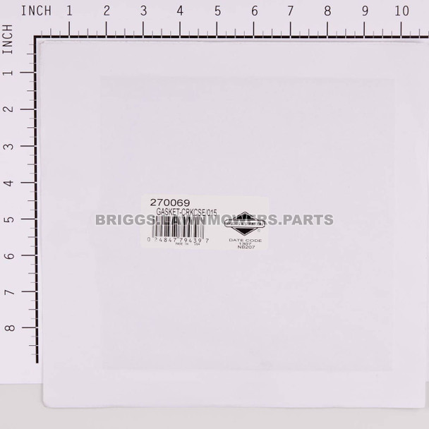 270069 - GASKET-CRKCSE/015 Briggs and Stratton Original Part - Image 3