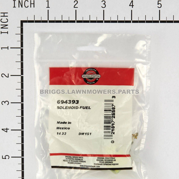 694393 - SOLENOID-FUEL Briggs and Stratton Original Part - Image 4