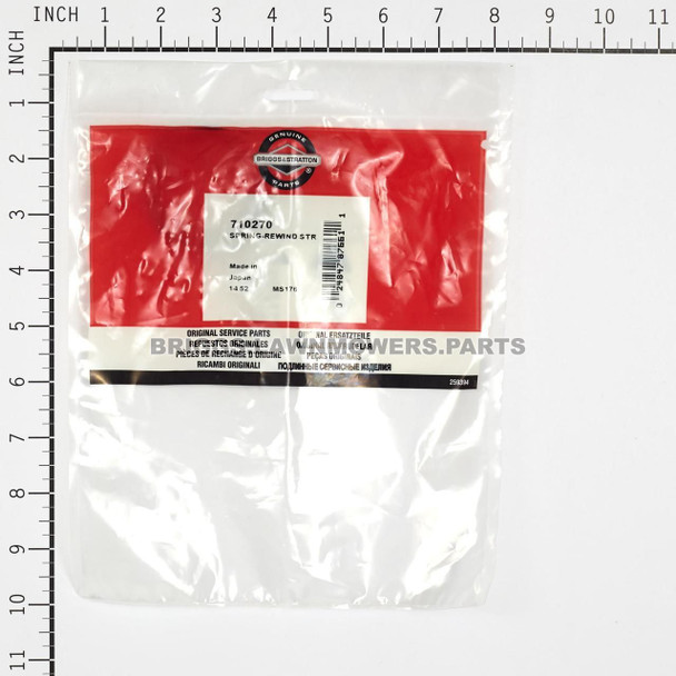 710270 - SPRING-REWIND STR Briggs and Stratton Original Part - Image 3