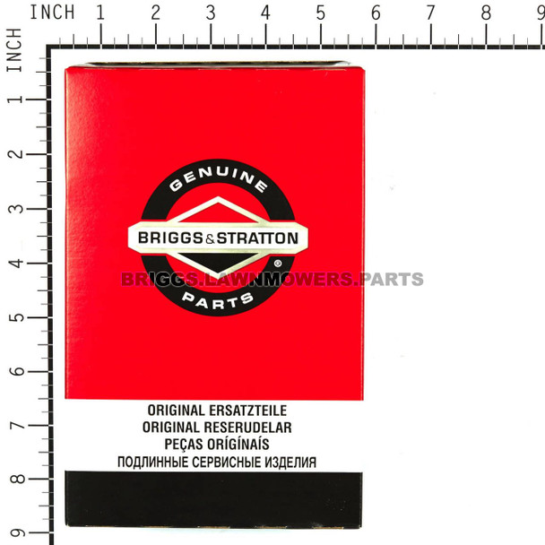 4147 - FOAM-FILTER (5 X 493537S) Briggs and Stratton Original Part - Image 3