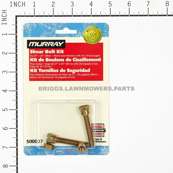 500027MA - SHEAR BOLT ASSY Briggs and Stratton Original Part - Image 3