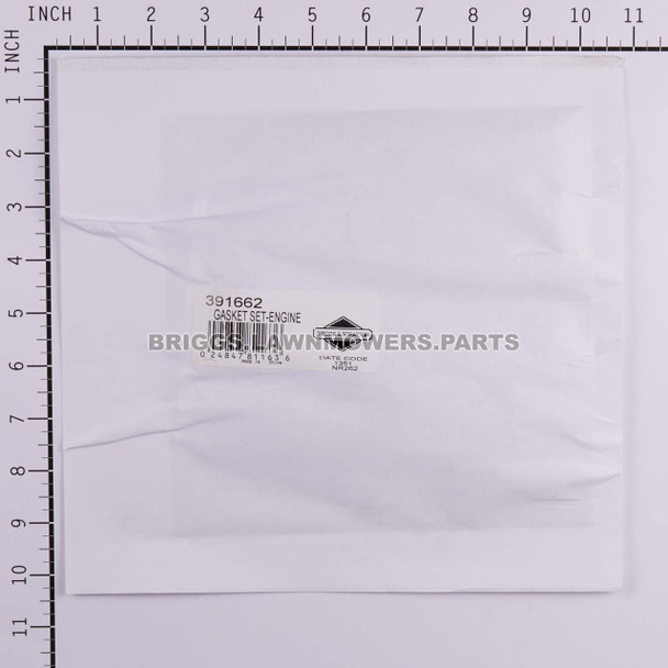 391662 - GASKET SET-ENGINE Briggs and Stratton Original Part - Image 3