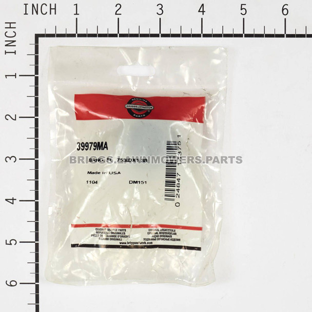 39979MA - BRNG FL .753IDX1.38 Briggs and Stratton Original Part - Image 3