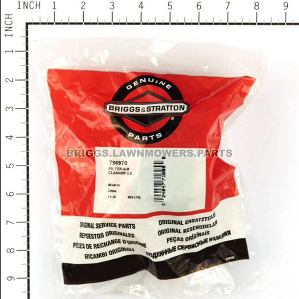 796970 - FILTER-AIR CLEANER CA Briggs and Stratton Original Part - Image 5