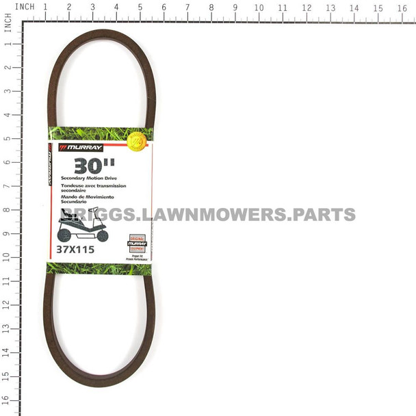 37X115MA - BELT SECONDARY Briggs and Stratton Original Part - Image 2