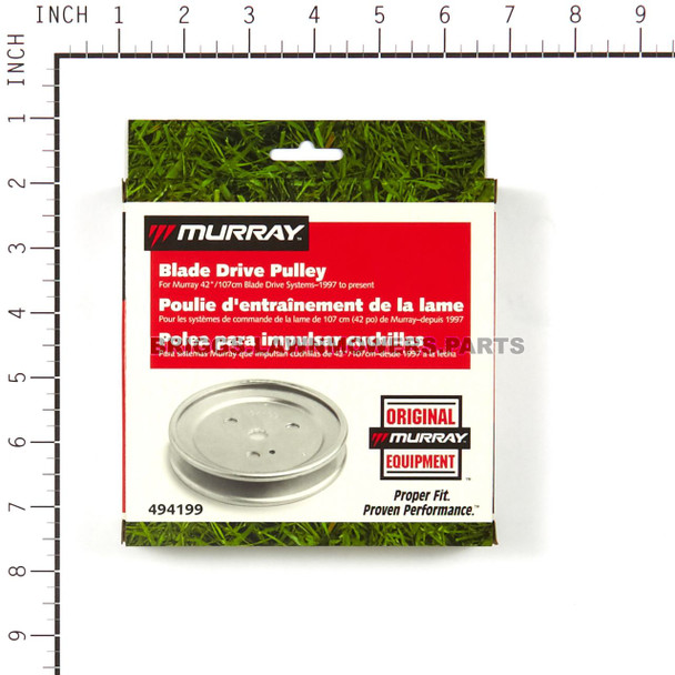 494199MA - PULLEY BLD DRV 42 Briggs and Stratton Original Part - Image 4