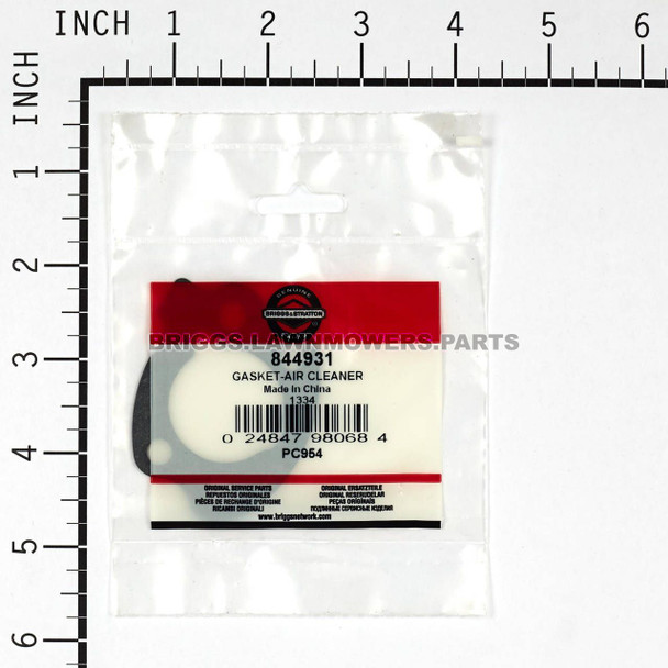 844931 - GASKET-AIR CLEANER Briggs and Stratton Original Part - Image 3