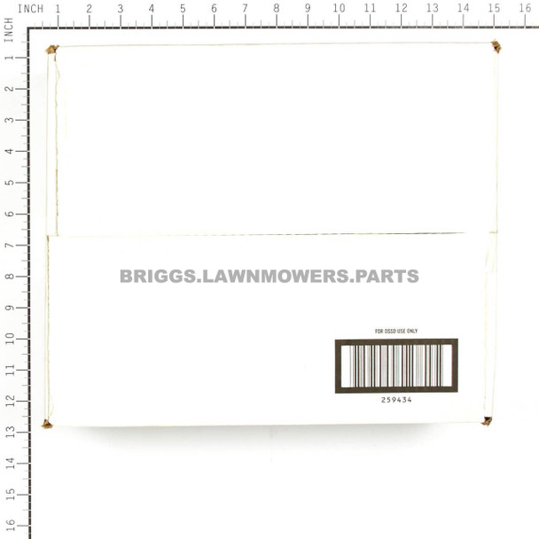 209322GS - WHEEL Briggs and Stratton Original Part - Image 3