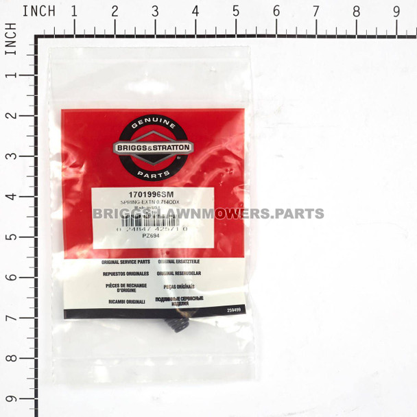 1701996SM - SPRING-EXTN 0.714ODX Briggs and Stratton Original Part - Image 3