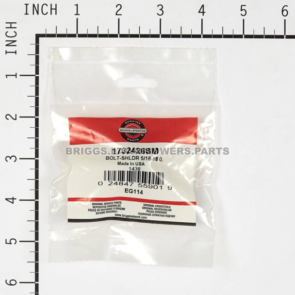 1732426SM - BOLT-SHLDR 5/16-18 0. Briggs and Stratton Original Part - Image 3