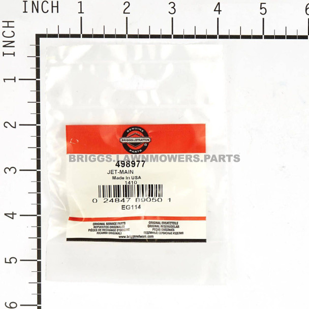 498977 - JET-MAIN Briggs and Stratton Original Part - Image 5