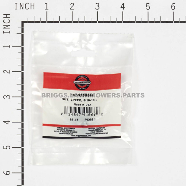 1935255SM - NUT SPEED 5/16-18 L Briggs and Stratton Original Part - Image 3