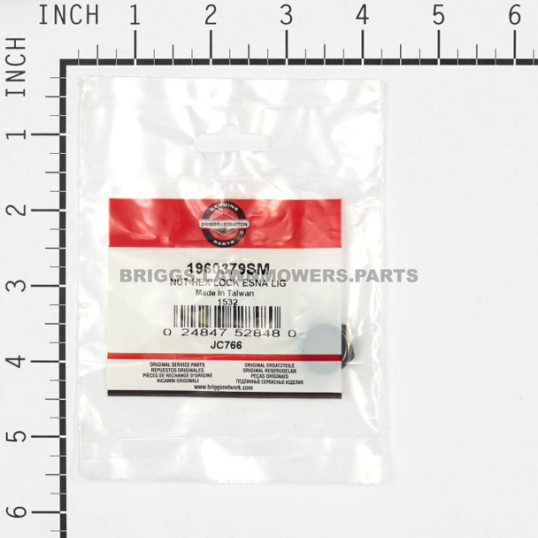 1960379SM - NUT-HEX LOCK ESNA LIG Briggs and Stratton Original Part - Image 3