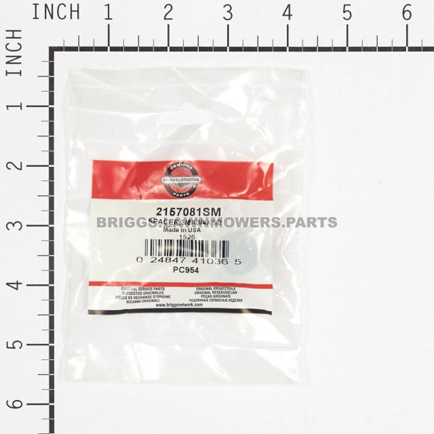 2157081SM - SPACER 3/8X3/4X1/2 Briggs and Stratton Original Part - Image 3