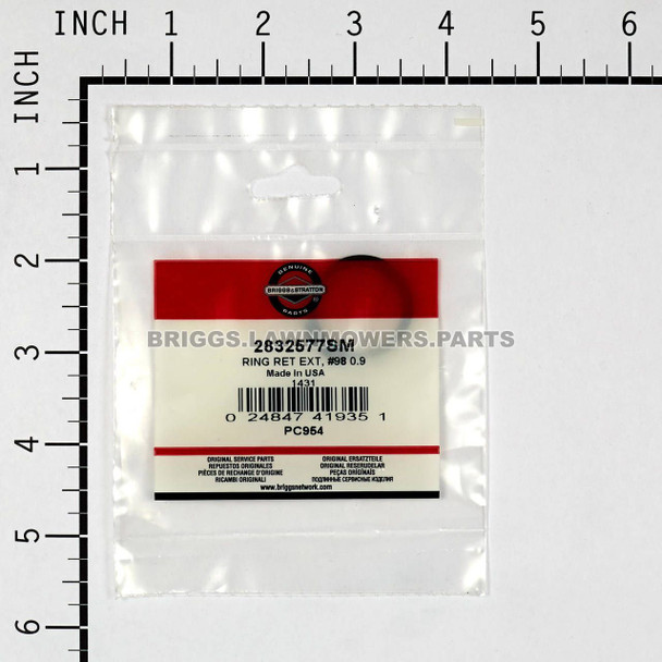 2832577SM - RING RET EXT #98 0.9 Briggs and Stratton Original Part - Image 3