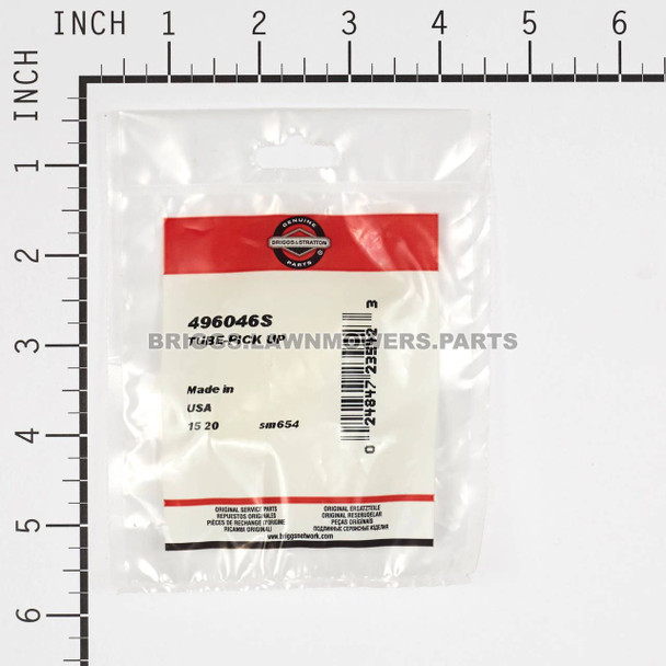 496046S - TUBE-PICK UP Briggs and Stratton Original Part - Image 4