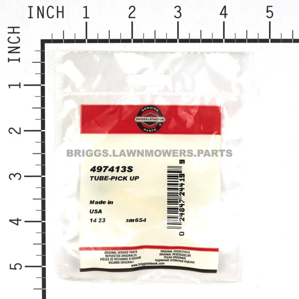 497413S - TUBE-PICK UP Briggs and Stratton Original Part - Image 4