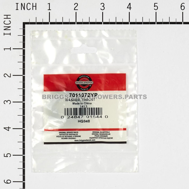 7011072YP - WASHER THRUST Briggs and Stratton Original Part - Image 3